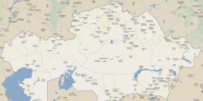 Карту Казахстан дарога